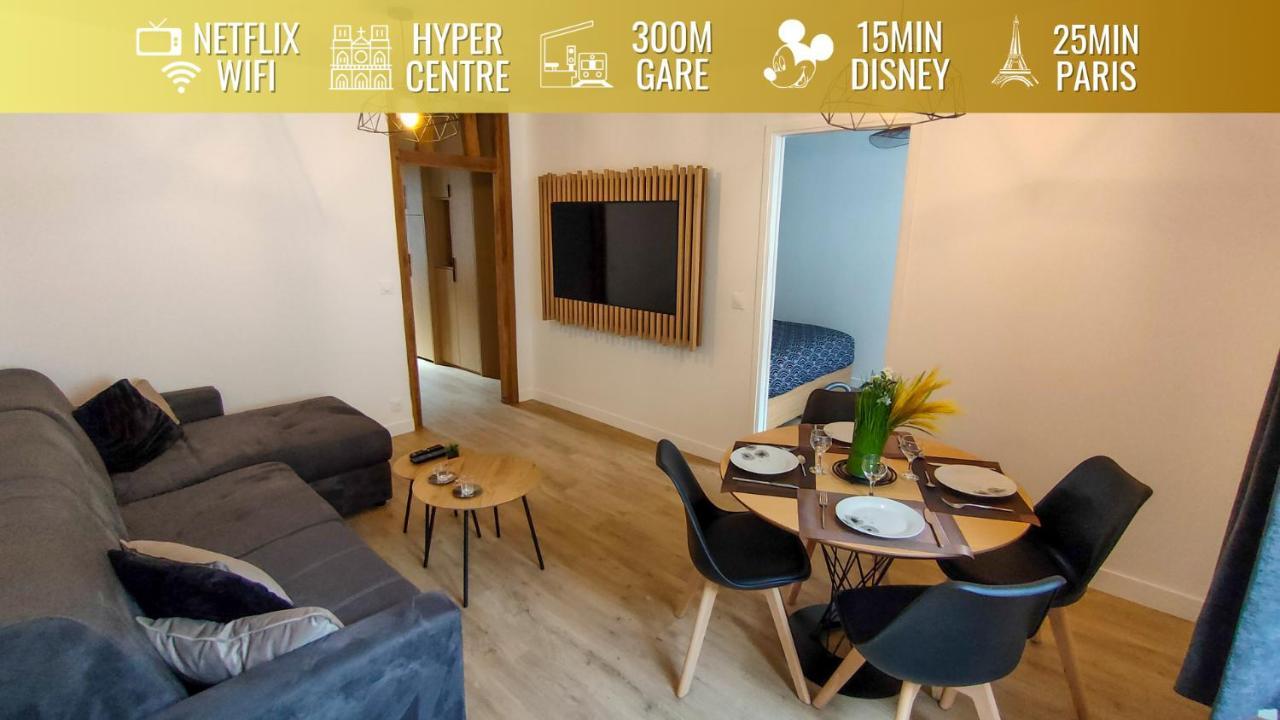 Le Moulin Dort Hyper Centre Gare Disney 모 외부 사진